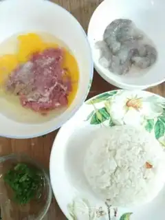 Make Eggstick rice step 0