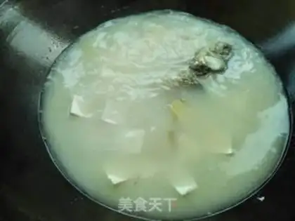 Make Tofu soup step 3