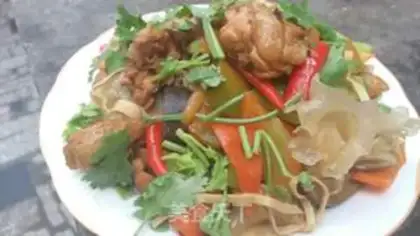 Make Chicken rice step 14
