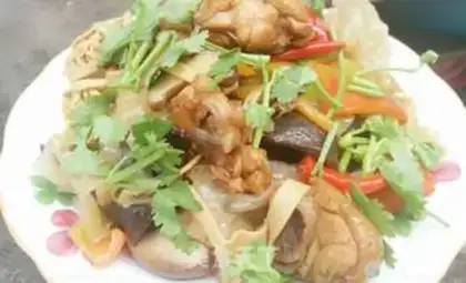 Make Chicken rice step 15