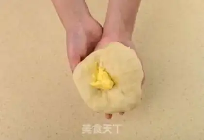 Make Flowers, bean bread step 2
