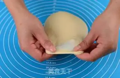 Make Flowers, bean bread step 3