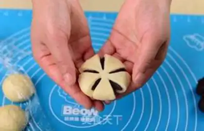 Make Flowers, bean bread step 8
