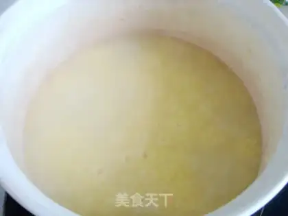 Make Red-tree rice porridge step 5