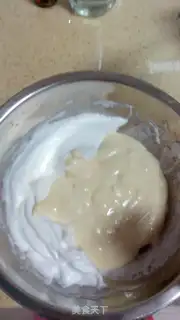 Make Double zebra cake step 11