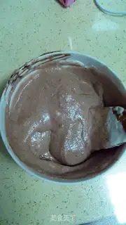 Make Double zebra cake step 13