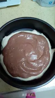Make Double zebra cake step 15
