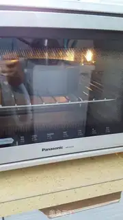 Make Double zebra cake step 17