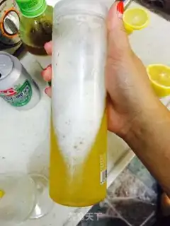 Make Wine and lemon green step 2