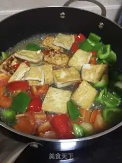 Make Old tofu with chili sauce step 4