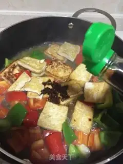 Make Old tofu with chili sauce step 5
