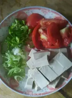 Make Tofu soup for silk melon fans step 3