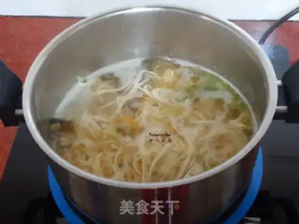 Make Fish noodles step 4