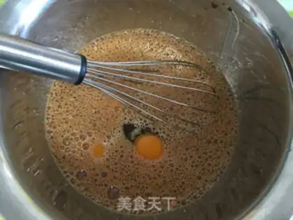 Make A red date McFin cake step 2