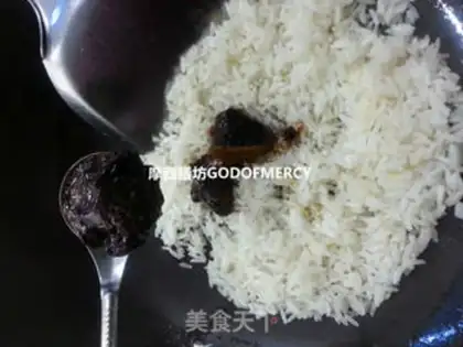 Make Soy sauce and rice step 4