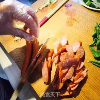 Make Fried sausage step 0