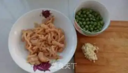 Make Chicken-wire peas step 0