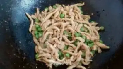 Make Chicken-wire peas step 6