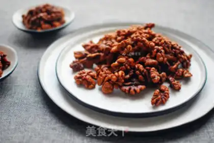 Make Amber walnuts step 6