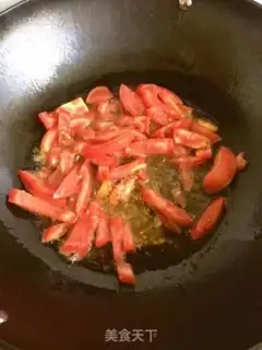 Make Ham fried pasta step 5