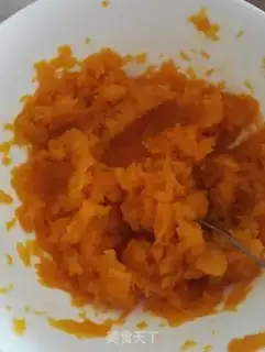 Make Pumpkin red bean bouquet step 0