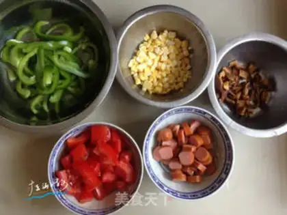 Make White pretzels, pizza step 2