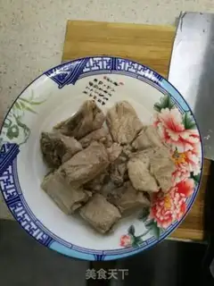 Make Pork soup step 1