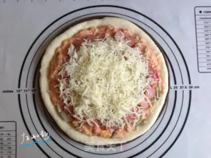 Make White pretzels, pizza step 8