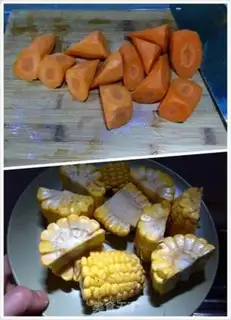Make Carrot corn pigbone soup step 8