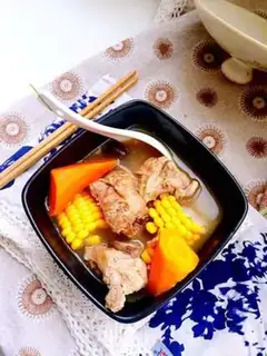 Make Carrot corn pigbone soup step 14