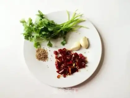 Make Spicy shrimp step 1