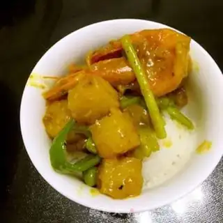 Make Thai curry shrimp step 5
