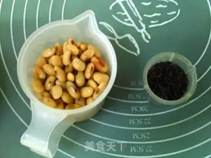 Make Black rice, soybean step 0