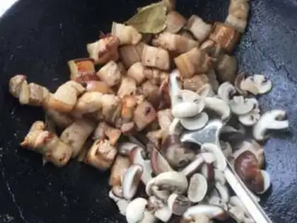 Make Flaming mushrooms step 8