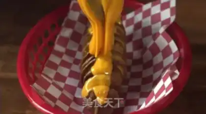 Make Cheese and potatoes tower step 5
