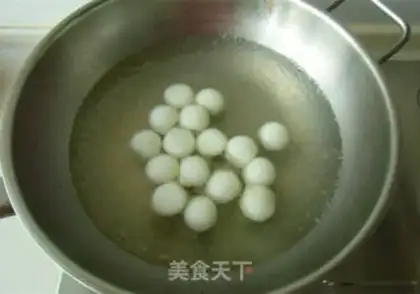 Make A meatball toad fan soup step 9