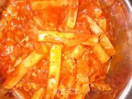 Make Hot cabbage step 7