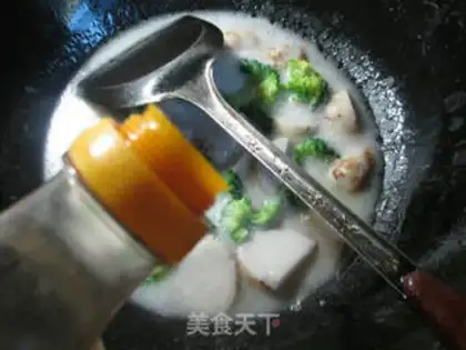 Make The broccoli makes potatoes step 4