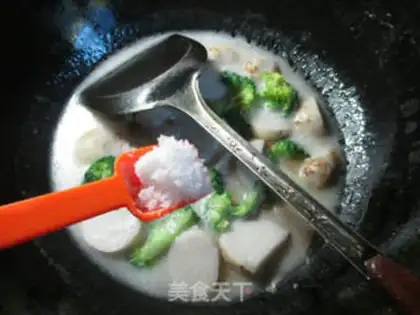 Make The broccoli makes potatoes step 5