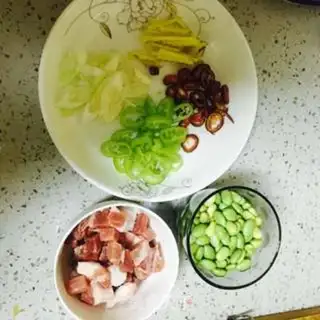 Make Bean fried meat step 0
