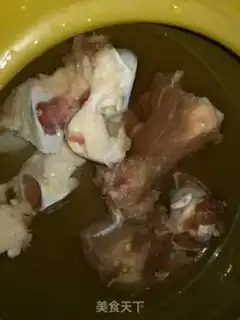 Make Barden Dou walnut soup step 1