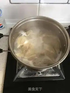 Make Three fresh dumplings step 2
