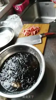 Make Purple ham soup step 4