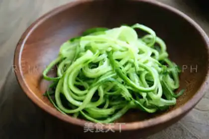 Make Cold noodles step 4
