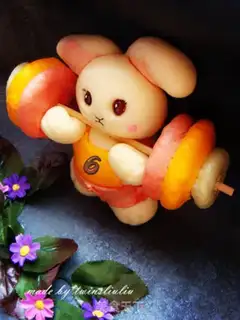 Make ♪ The little rabbit with the face ♪ step 12