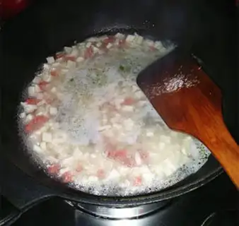 Make Ham tofu step 10