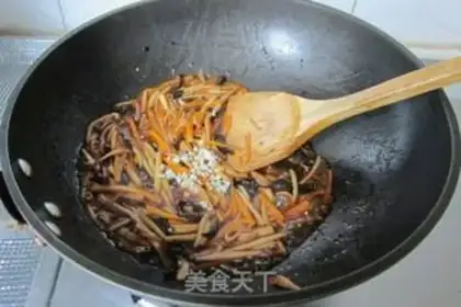 Make Fish apricot mushroom step 9