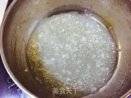 Make Coconut rice cake step 4