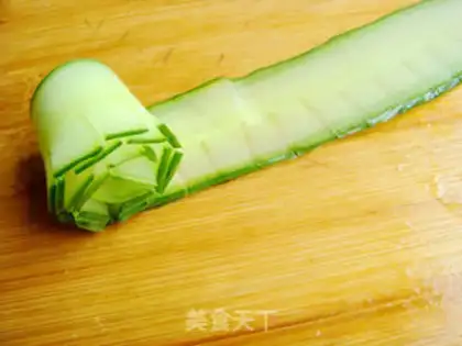 Make A cucumber step 4
