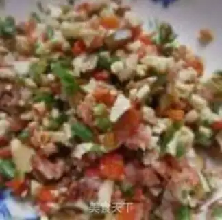 Make Hexagon dumplings step 2